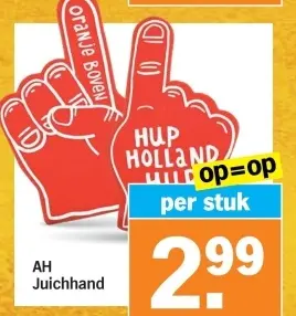 Aanbieding: Juichhand