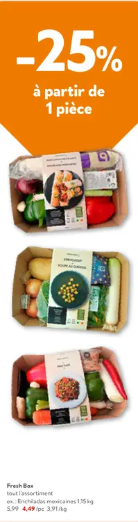 Offre: Fresh Box