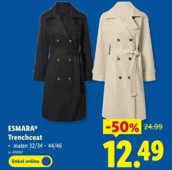 Promotie: Trenchcoat