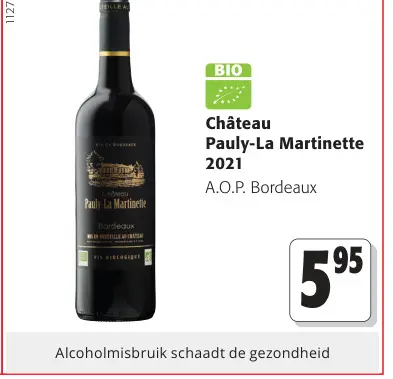Promotie: Château Pauly-La Martinette Château Pauly-La Martinette 2021