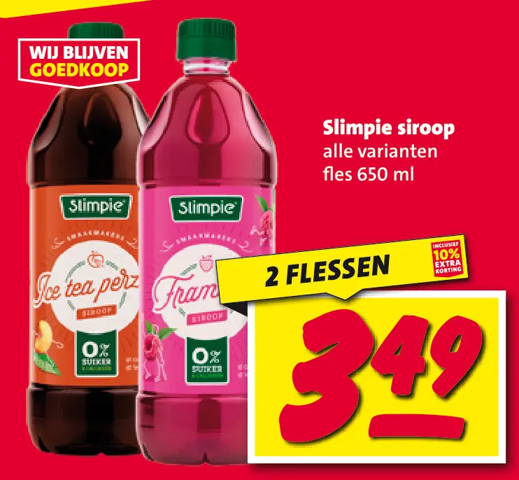 Aanbieding: Slimpie siroop