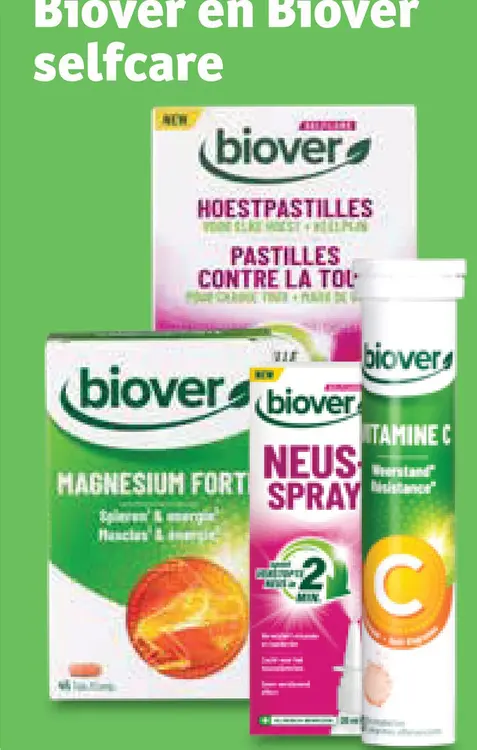 Promotie: Biover selfcare products