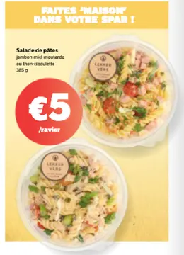 Offre: Salade de pâtes