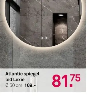 Aanbieding: Atlantic spiegel led Lexie