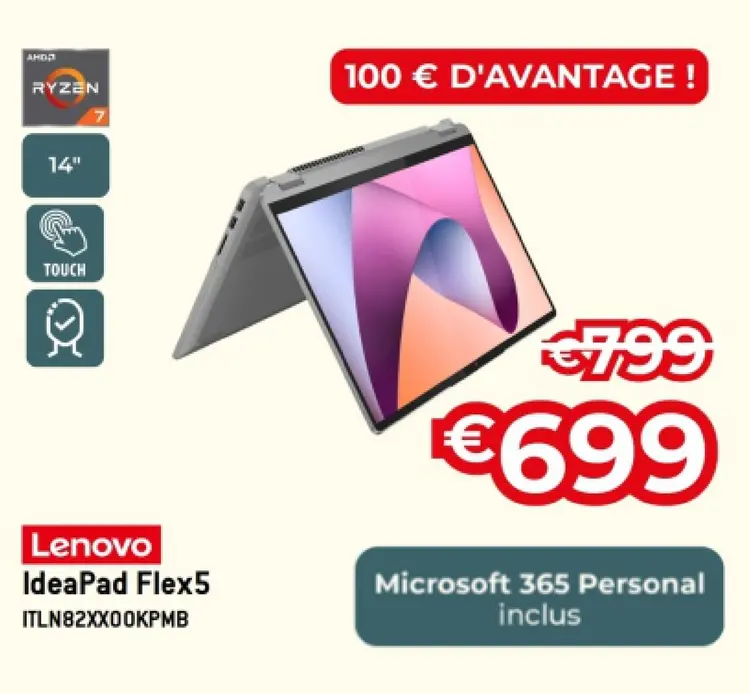 Offre: IdeaPad Flex5