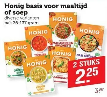 Aanbieding: Honig basis voor maaltijd of soep