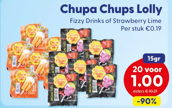 Aanbieding: Chupa Chups Lolly