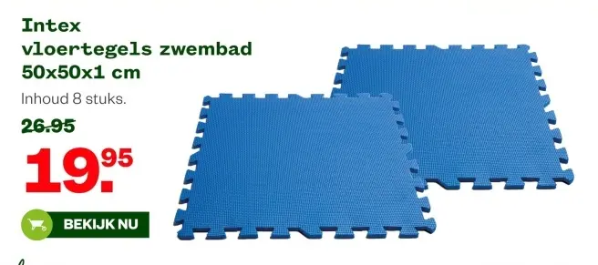 Aanbieding: Vloertegels zwembad