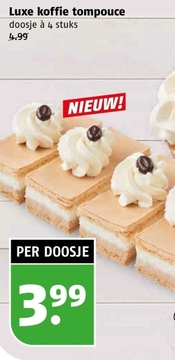 Aanbieding: Luxe koffie tompouce