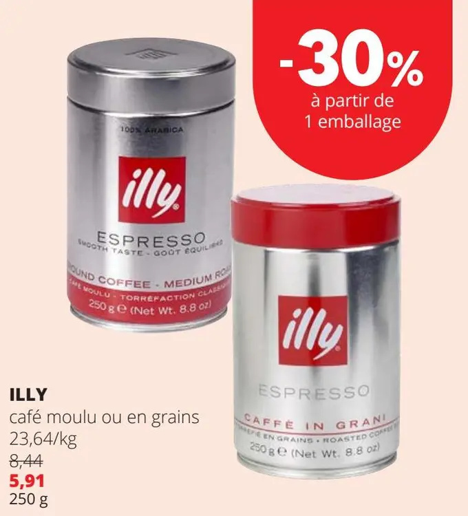 Offre: Café moulu ou en grains