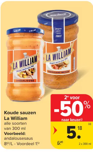 Promotie: Koude sauzen