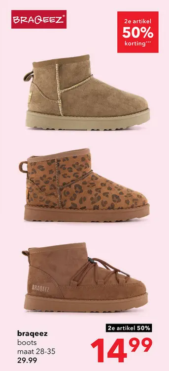 Aanbieding: boots