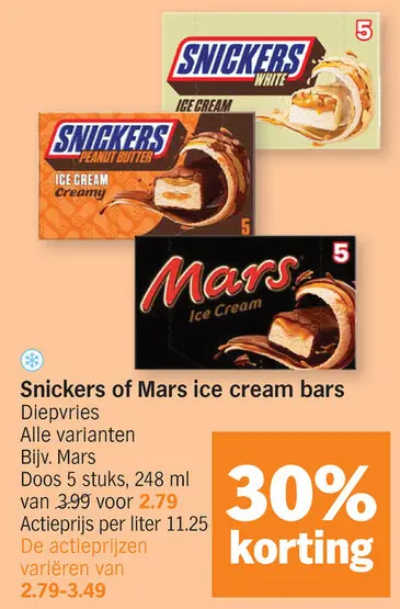 Promotie: Ice cream bars