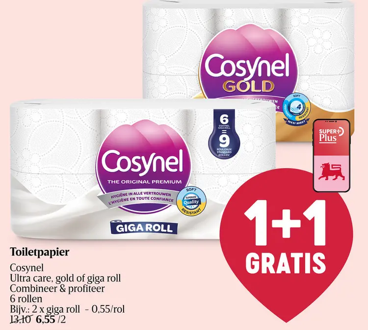 Promotie: Toiletpapier