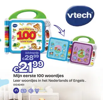 Aanbieding: Mijn eerste 100 woordjes NL-EN