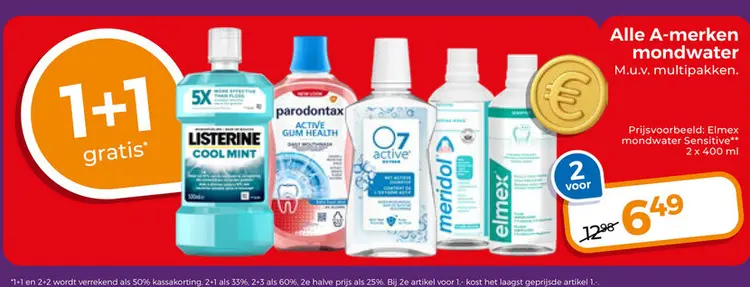 Aanbieding: Alle A-merken mondwater