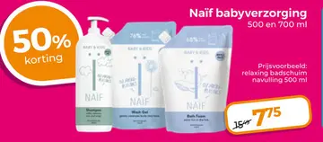 Aanbieding: Naïf babyverzorging