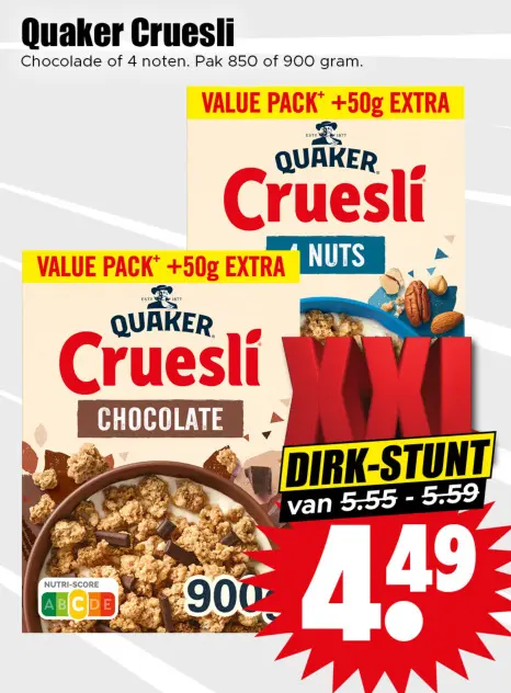 Aanbieding: Cruesli