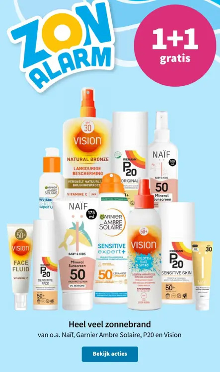 Promotie: Zonnebrand