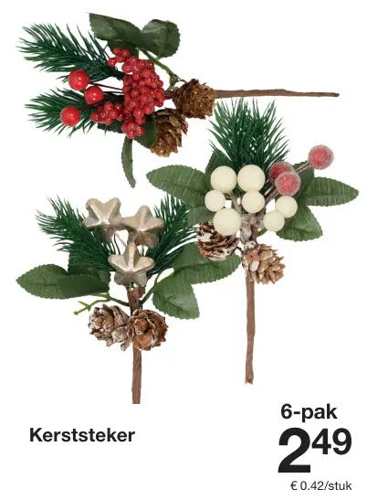 Aanbieding: Kerststeker