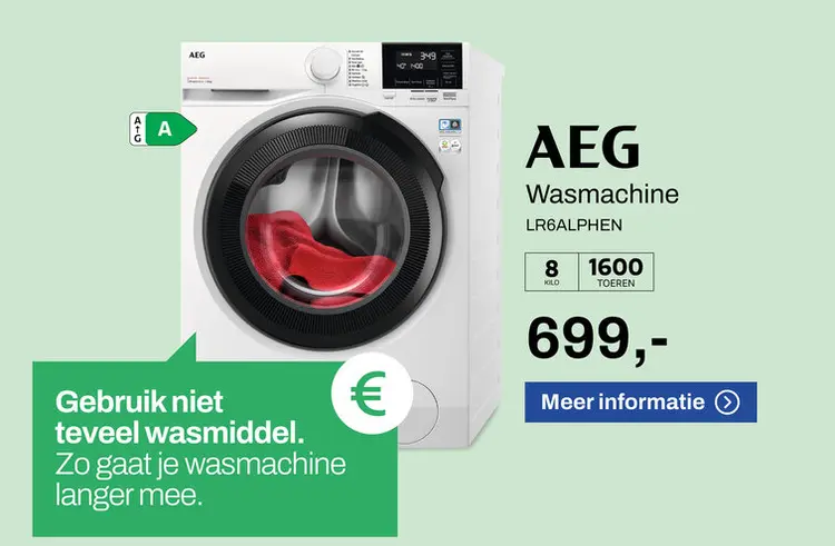 Aanbieding: Wasmachine LR6ALPHEN