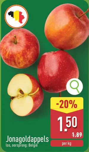 Promotie: Jonagoldappels