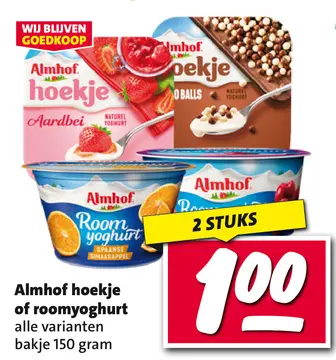 Aanbieding: Almhof hoekje of roomyoghurt