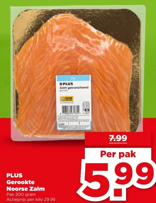 Gerookte Noorse Zalm