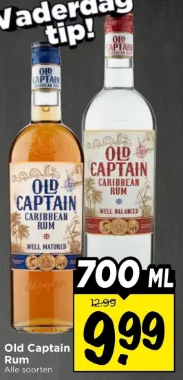 Aanbieding: Old Captain Rum