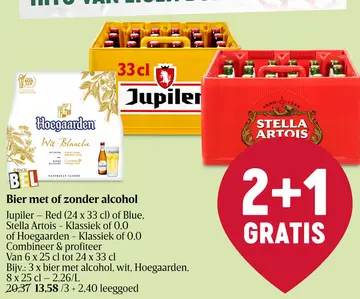 Aanbieding: Bier met of zonder alcohol