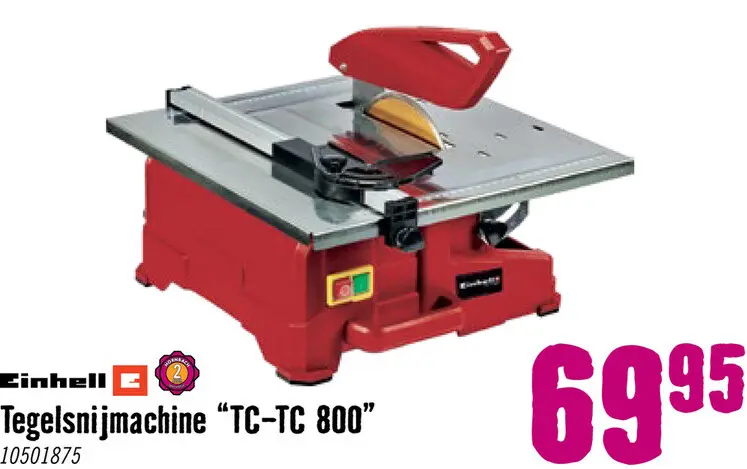 Aanbieding: Tegelsnijmachine TC-TC 800
