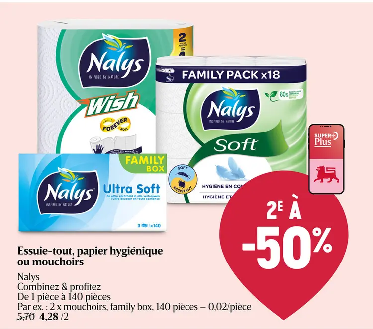 Offre: Papier toilette | Ultra soft | Eco