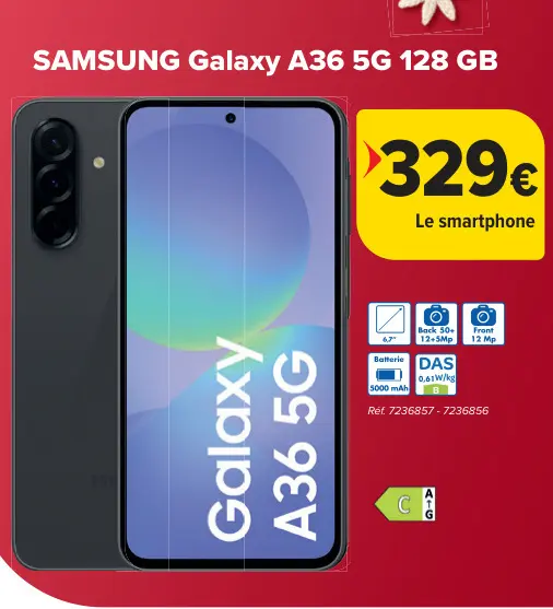 Offre: Galaxy A36 5G 128 GB