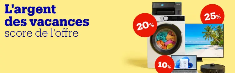 Offre: L'argent des vacances