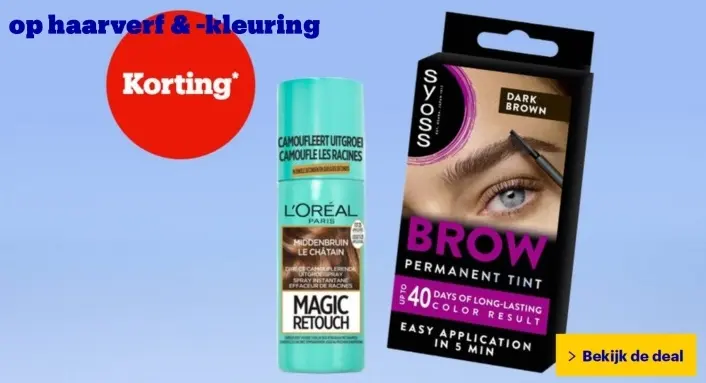 Aanbieding: Magic Retouch & Brow Permanent Tint