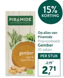 Promotie: Gember