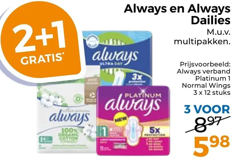 Aanbieding: Dailies