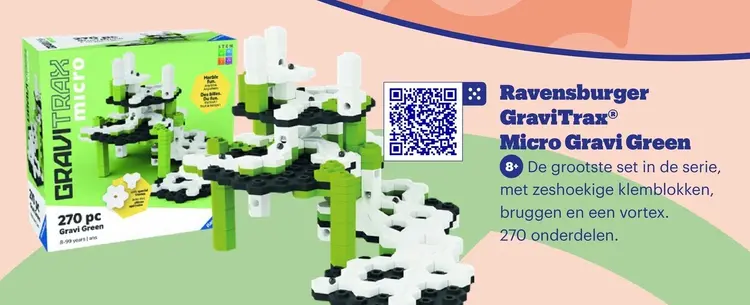 Promotie: Ravensburger GraviTrax® Micro Gravi Green