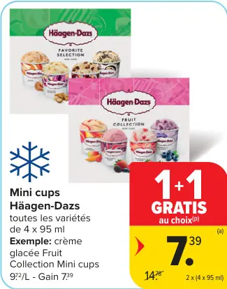 Offre: Mini cups