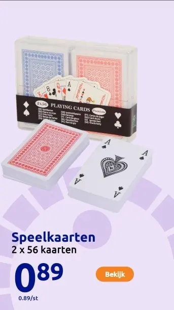 Aanbieding: Speelkaarten