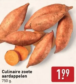 Aanbieding: Culinaire zoete aardappelen