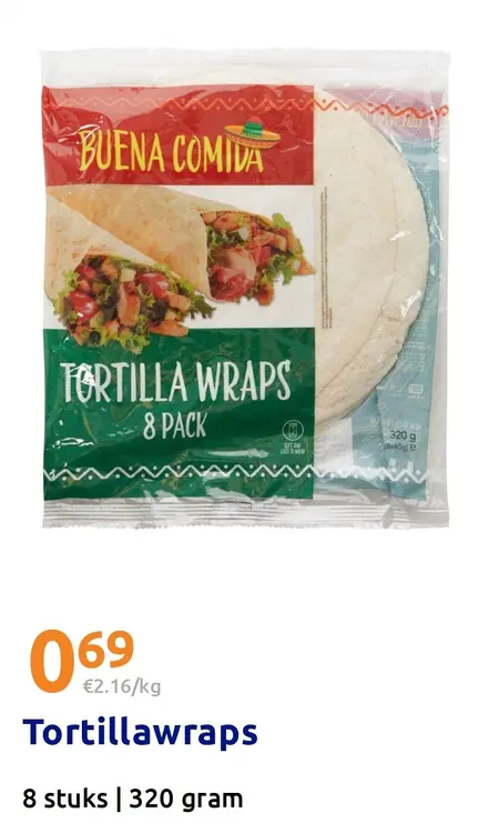 Aanbieding: Tortillawraps