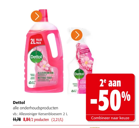 Promotie: Onderhoudsproducten