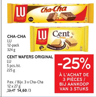 Offre: Cha-Cha / Cent Wafers Original