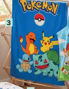 Offre: Plaid Pokémon