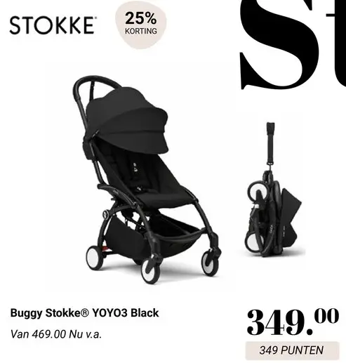 Aanbieding: Buggy YOYO3 Black