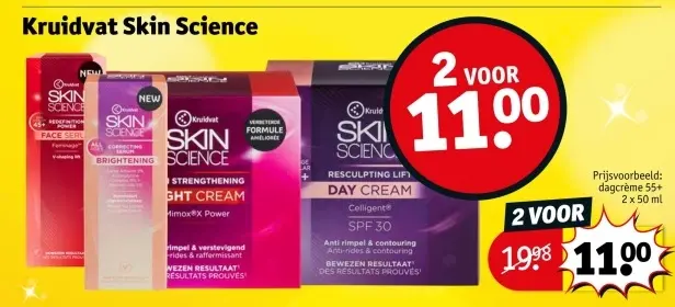 Aanbieding: Kruidvat Skin Science