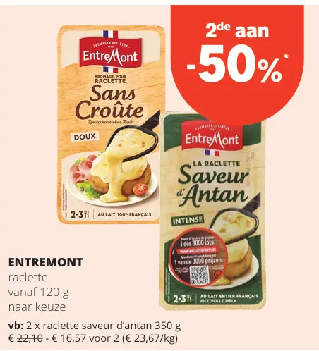 Promotie: raclette