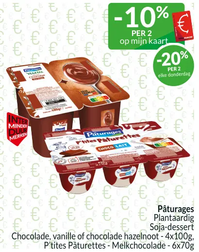 Promotie: Plantaardig Soja-dessert