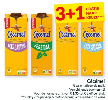 Promotie: Gearomatiseerde melk